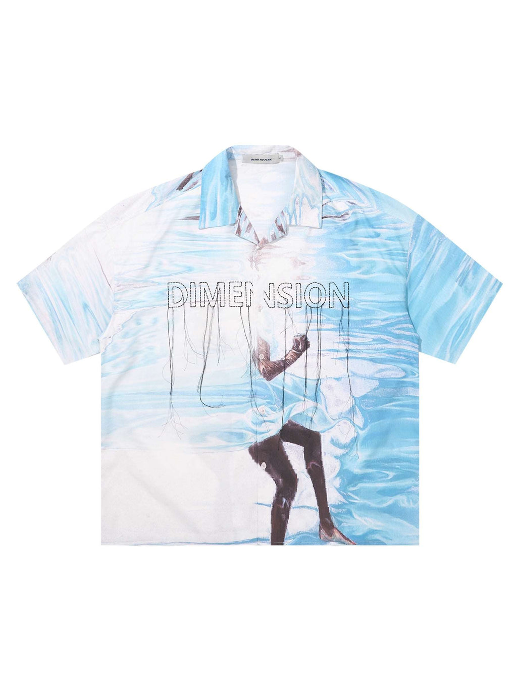 BNP Embroidered Full Print Cuban Shirt