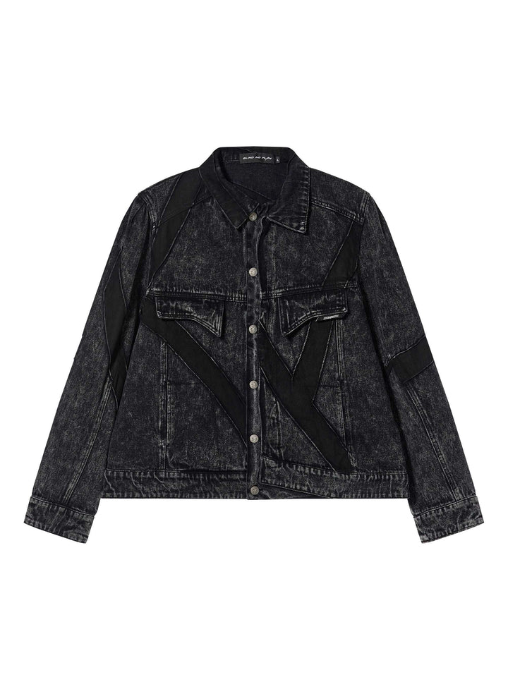 BNP Washed Patches Denm Jacket