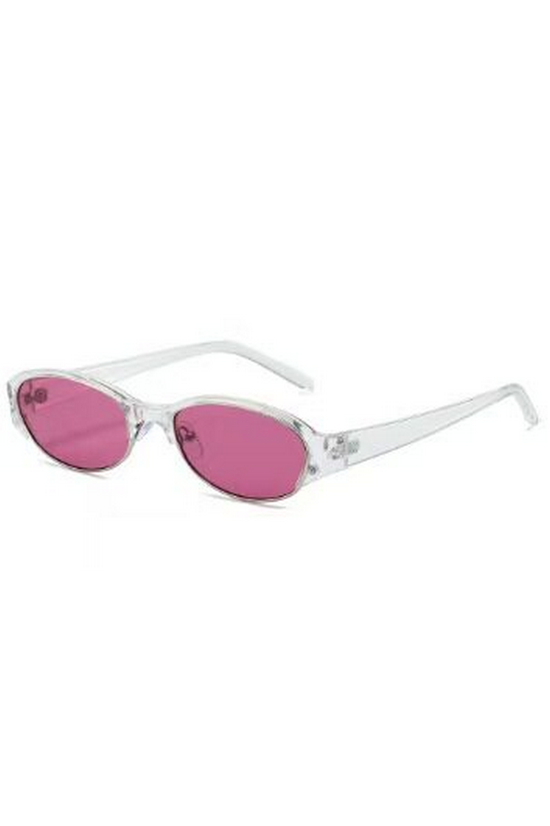 Elegant Slim Oval Sunglasses