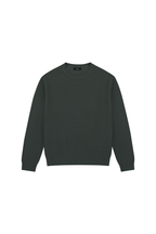 Waffle Knit Crewneck Sweater