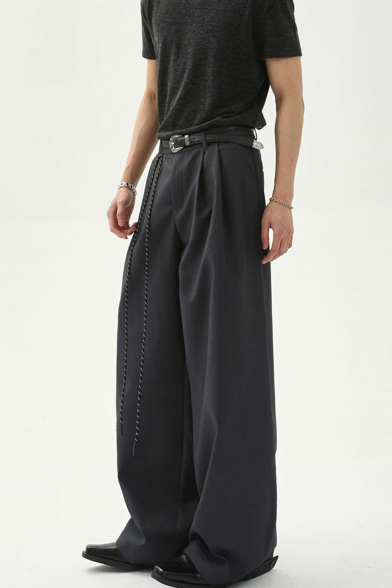 Minimalist Straight-Leg Trousers