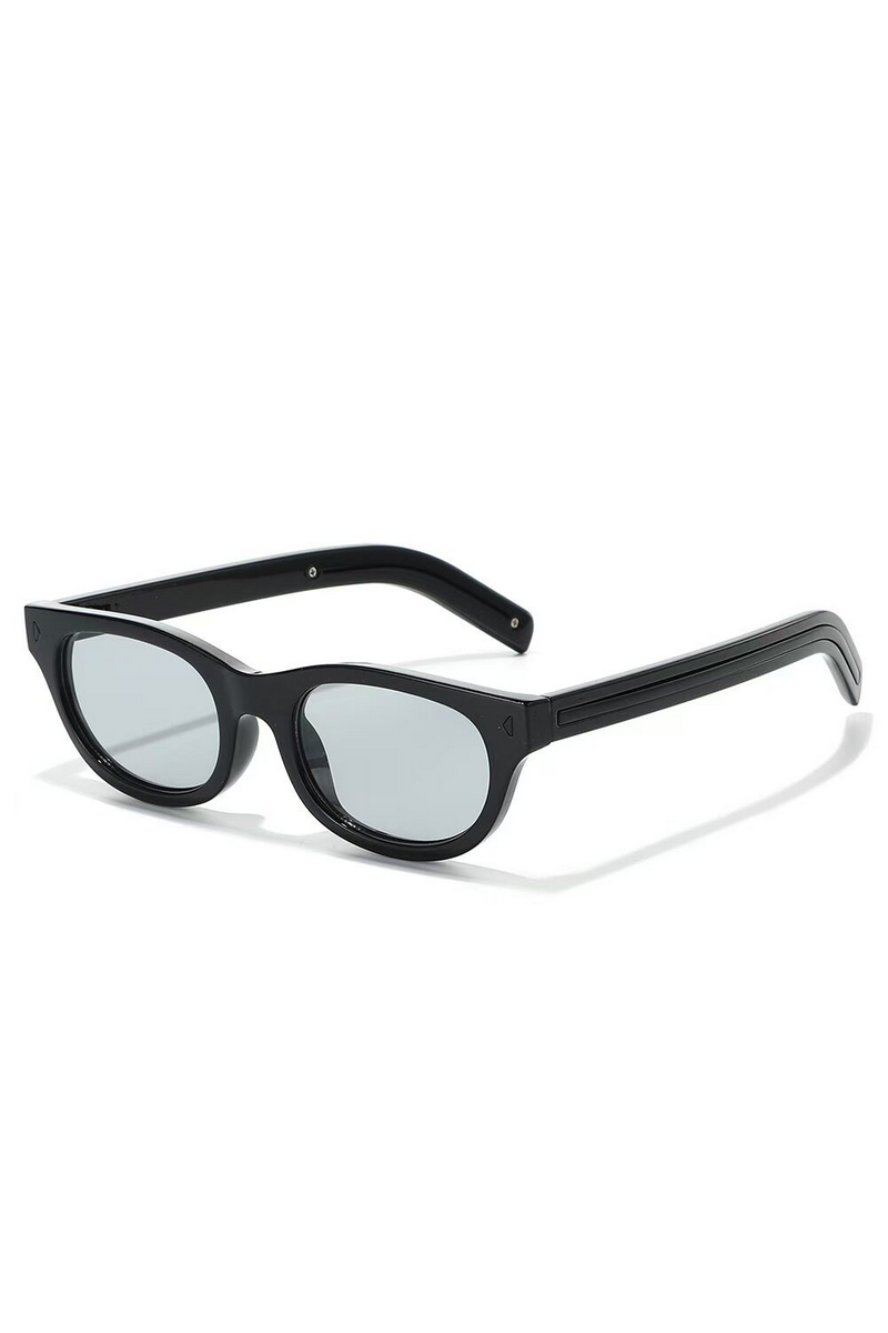 Slim Studded Cat Eye Sunglasses