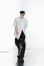 Deconstructed Chinese Style Shirt