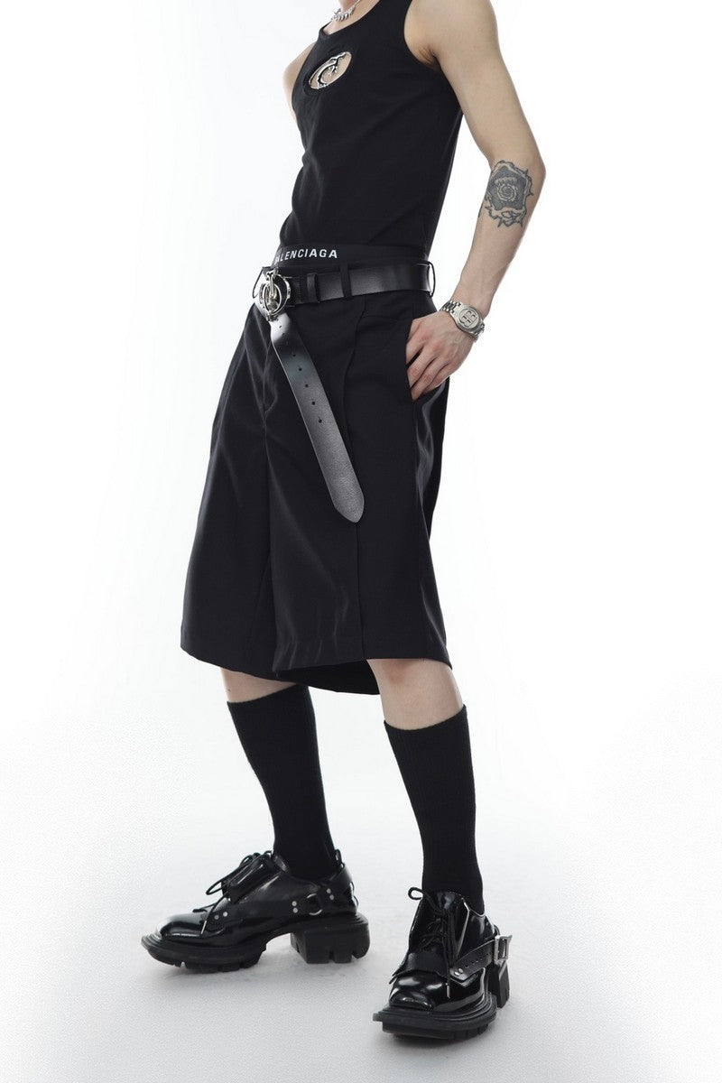 Straight Suit Shorts