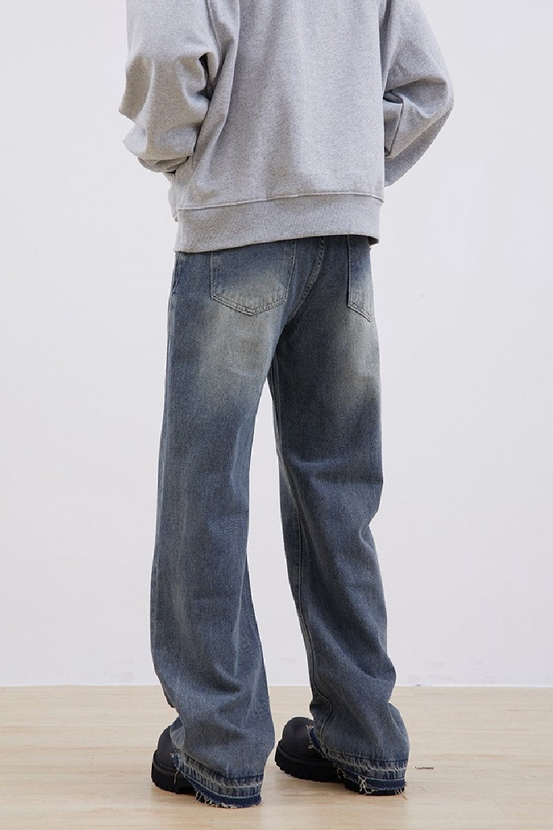 Straight Loose Light Washed Jeans