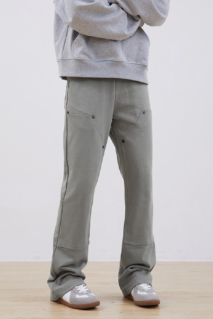 Straight Double Knee Trousers