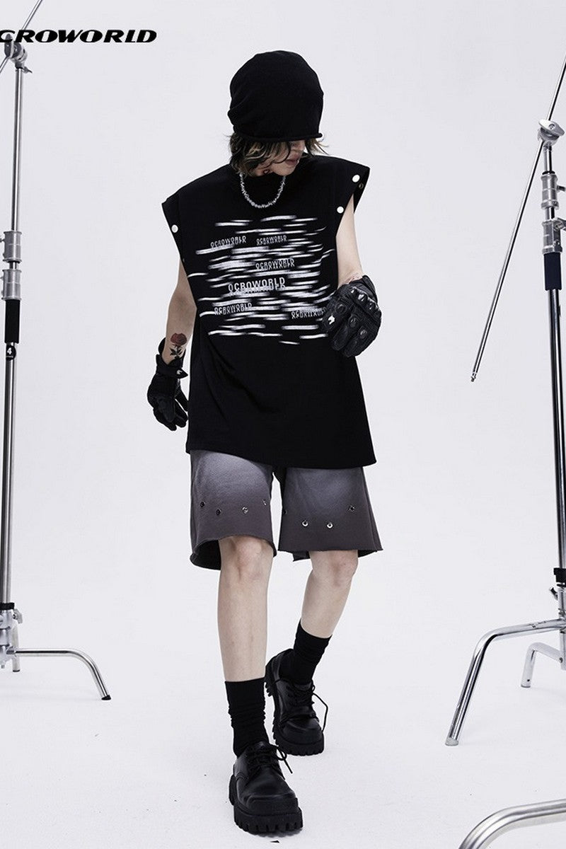 Detachable Sleeves Tee