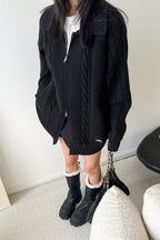 Minimalism Zip Fleece