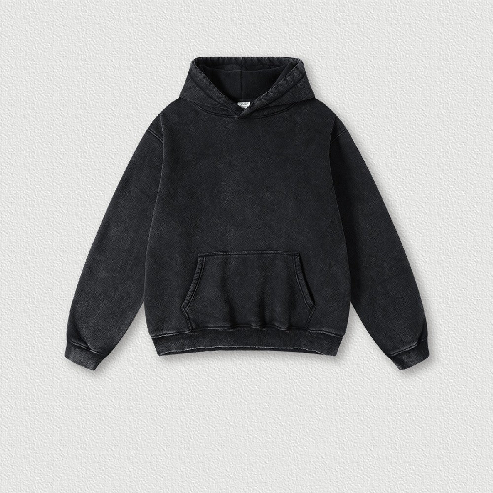 Pigment Dyed Fleece Hoodie