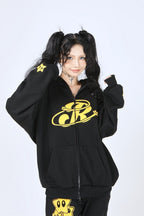 Logo Zip Up Hoodie