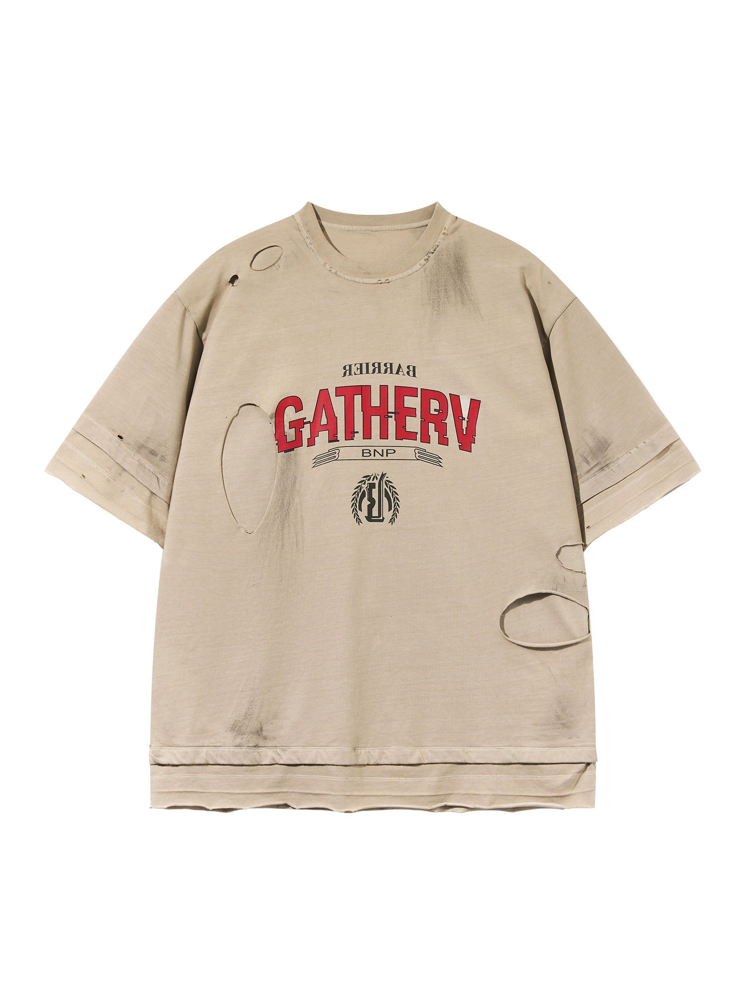 Layered Distressed Tee