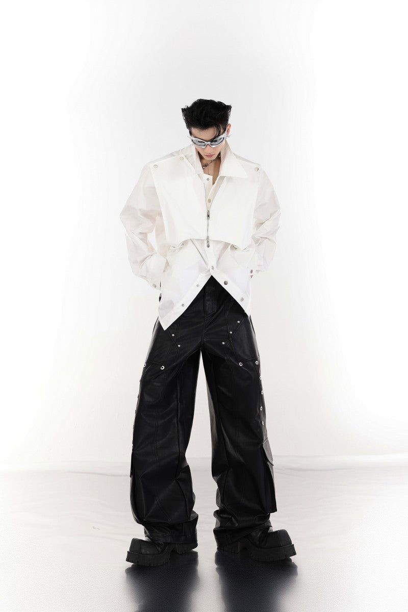 Double Layer Structure Shirt