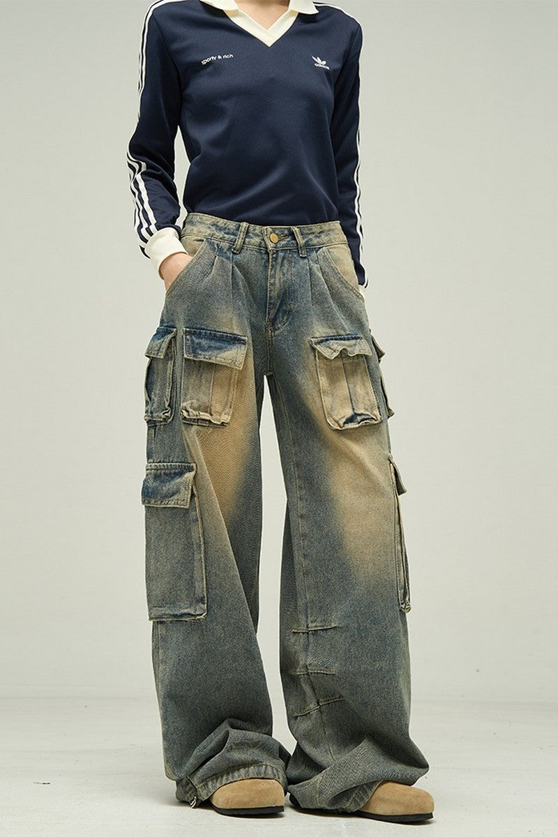 Oversized Cargo Jeans
