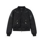 Cropped Bomber Jacket