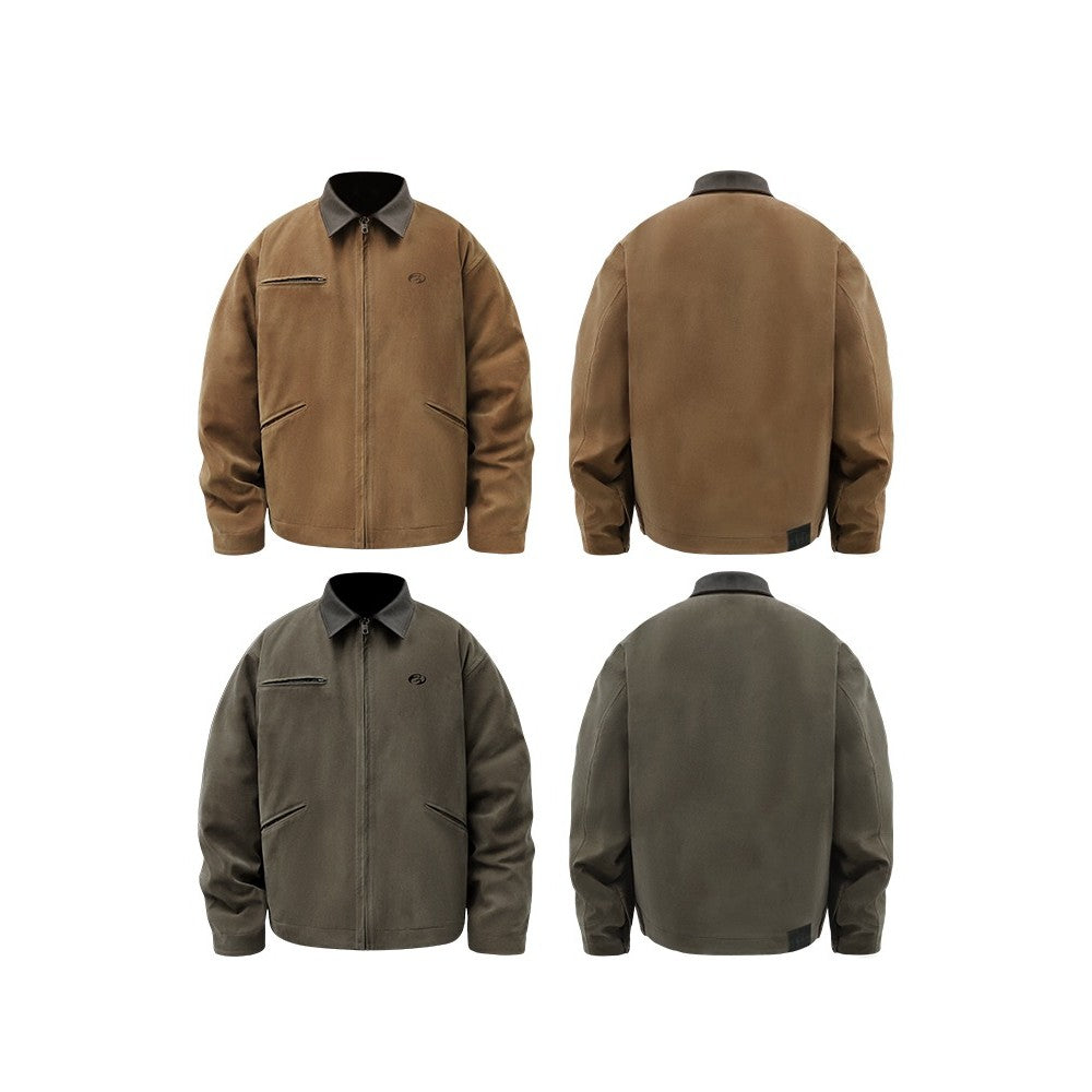 送料無料 いつまで Suede Work Jacket – Copping Zone ジャケット・アウター