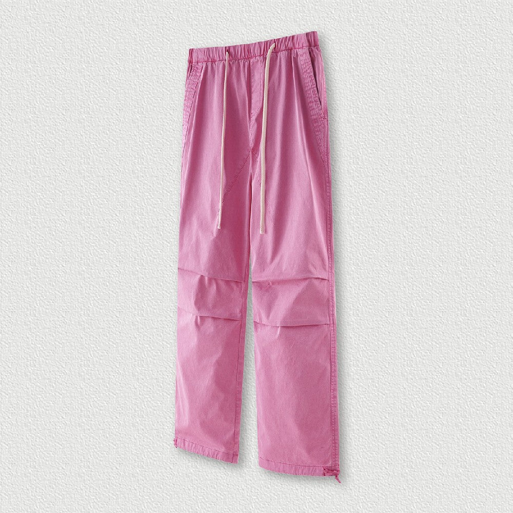 Side Stripe Pleat Sweatpants