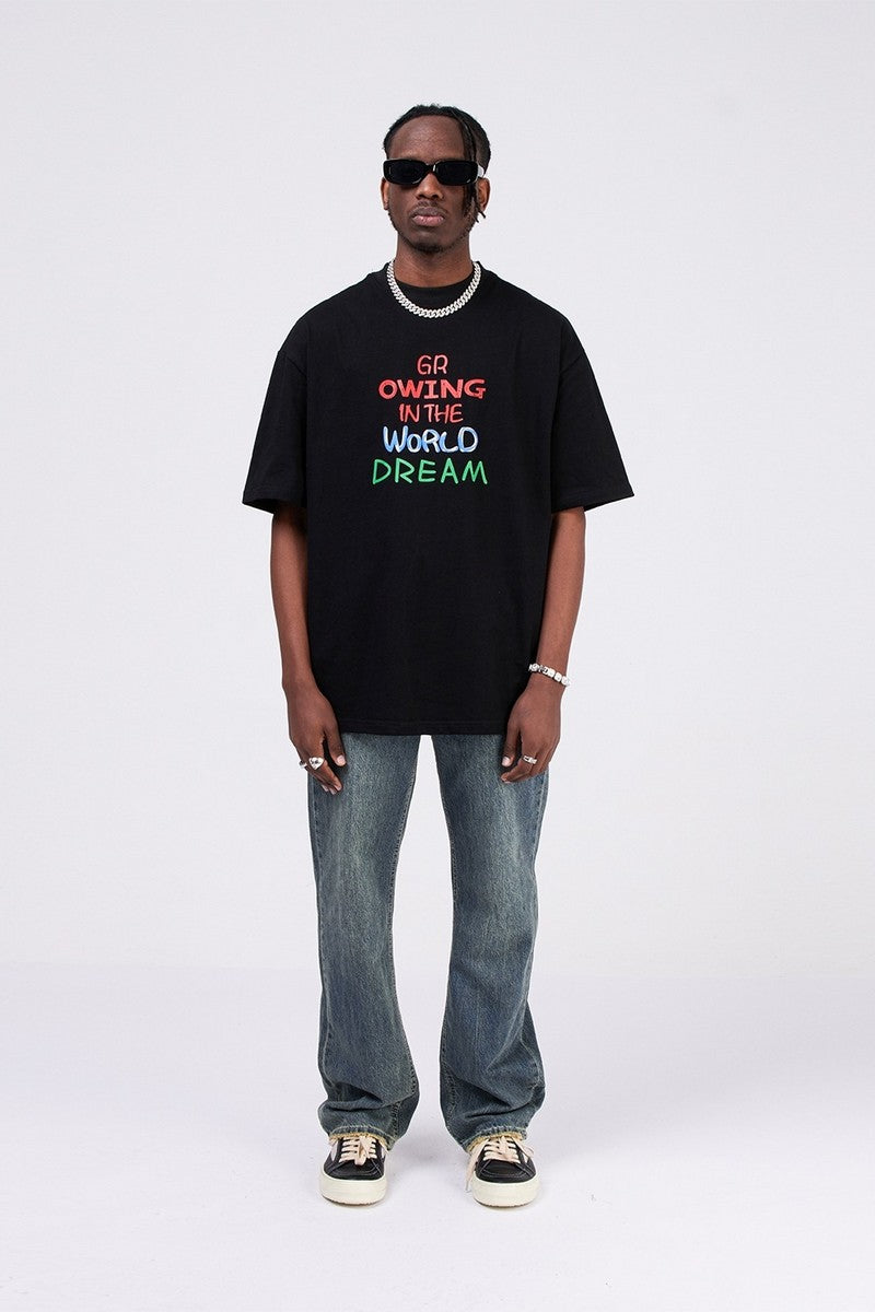 Dark Wash Straight Jeans