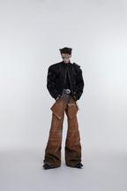 Tie Dyed Flared Jeans