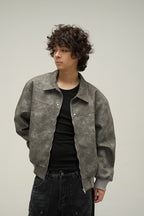 Leather Work Jacket