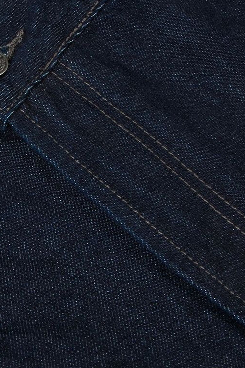 『COPPING ZONE』Vintage Raw Denim Wide-Leg Jeans Raw Denim Wide-Leg Jeans – Copping Zone