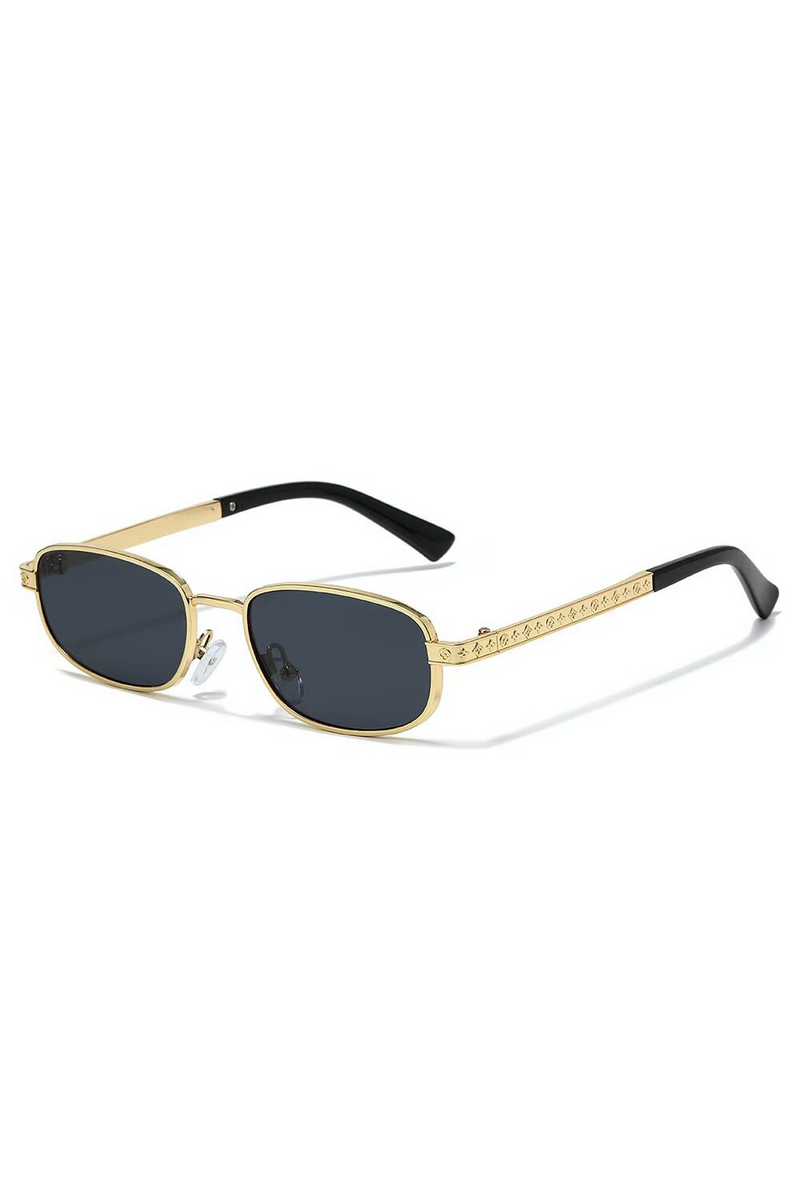 Elegant Printed Temple Sunglasses