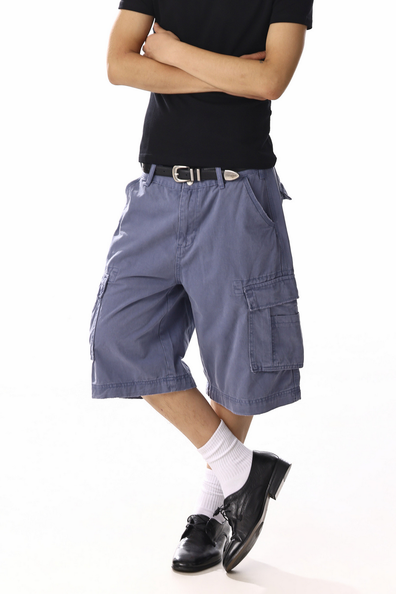 Multi Pocket Cargo Shorts