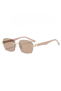 Gold Frame Light Brown Sheet
