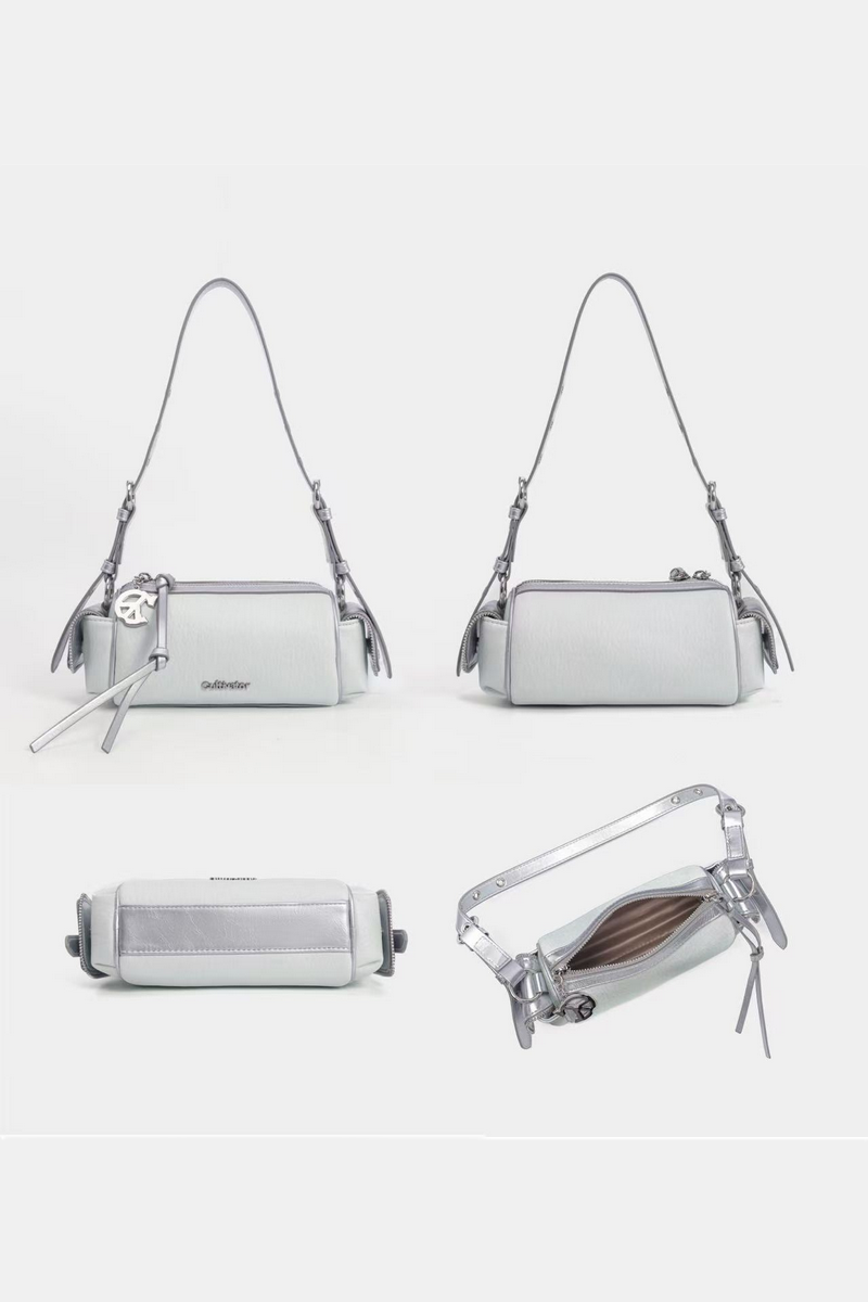 Y2K Colorblock Mini Barrel Bag