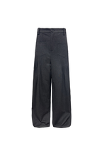 Pleated Wide Leg Trousers