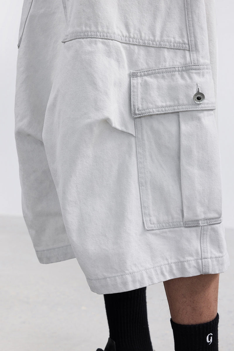 Two-Tone Cargo Jorts