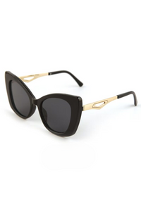 Glossy Black Frame With Gray Trim