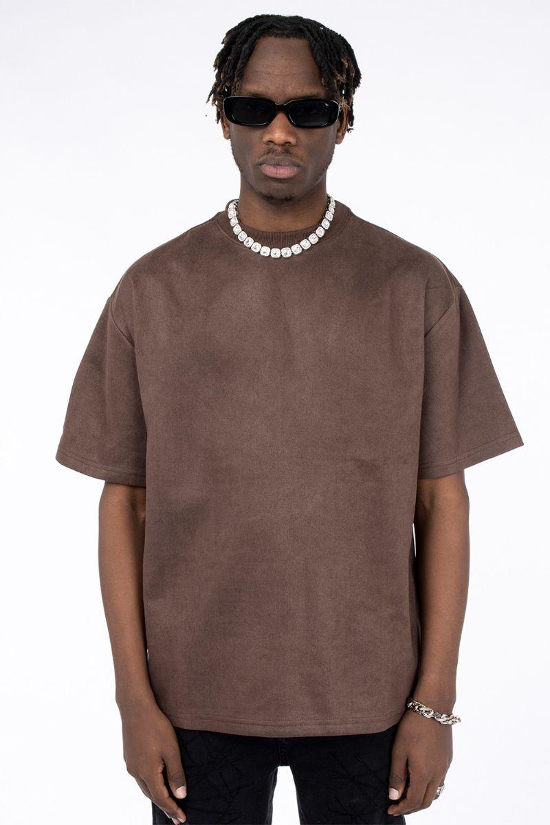 Oversized Suede Tee - EU Only