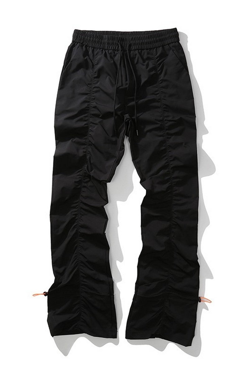 Pleated Loose Flared Trousers - US Only
