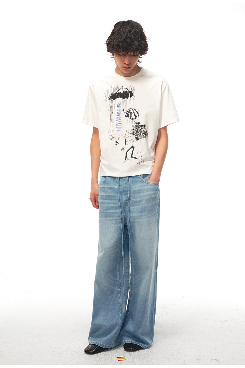 Rain Graphic T-Shirt