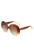 Irregular Oval Sunglasses