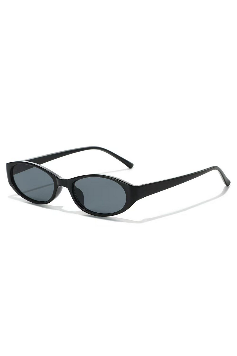Slim Oval Sunglasses