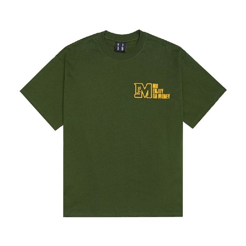 Embroidered Embossed Logo Tee