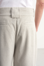 Textured Terry Capri Pants