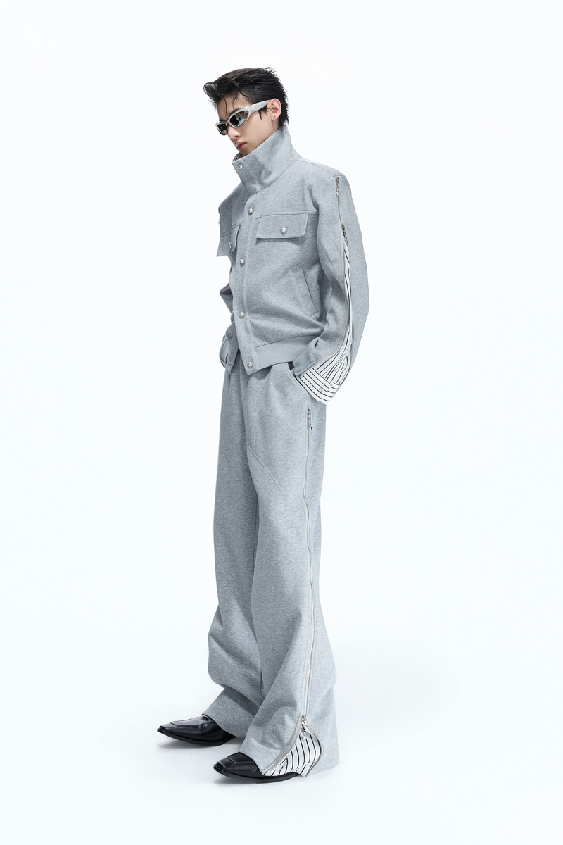 Layered Flare Tracksuit Separates