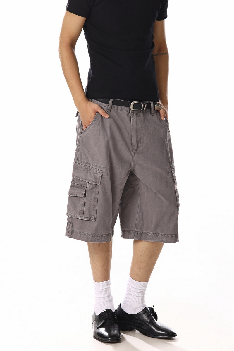 Multi Pocket Cargo Shorts