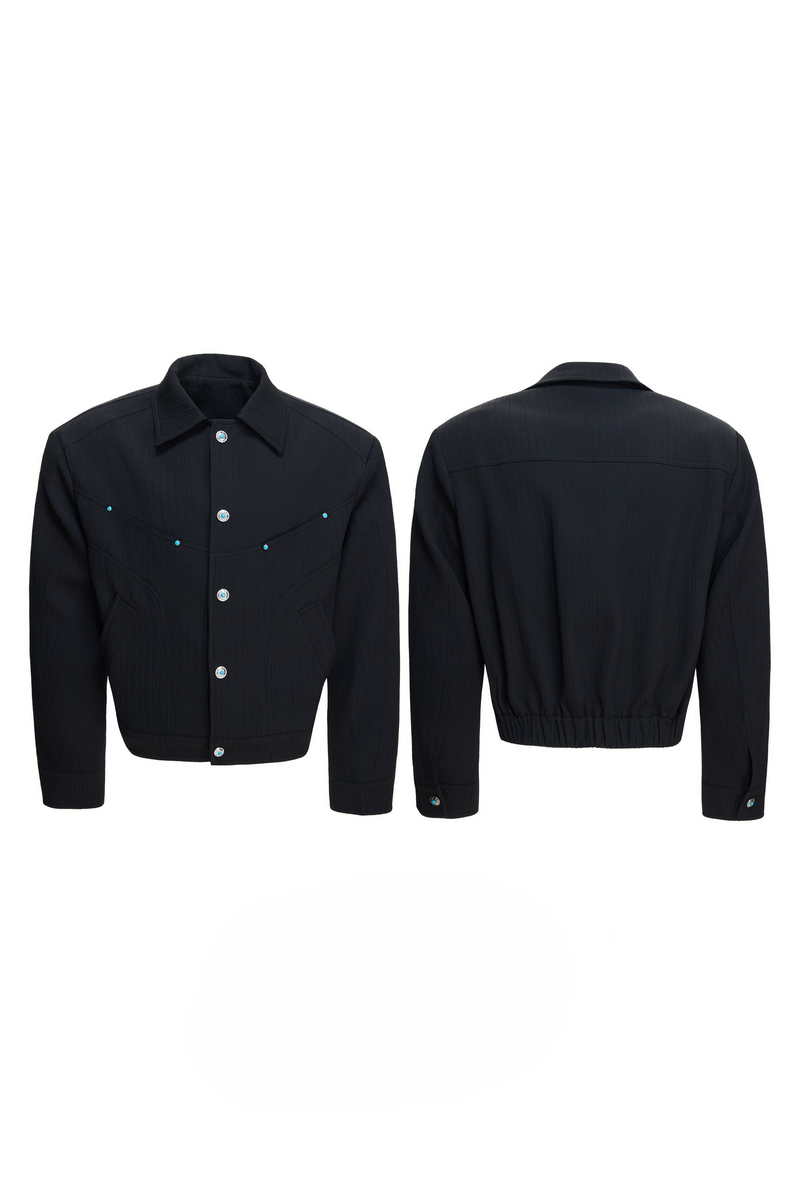 Textured Jacket & Trousers Separates
