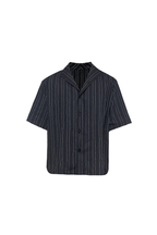 Striped Cotton Linen Shirt