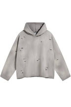Distressed Washed Hoodie