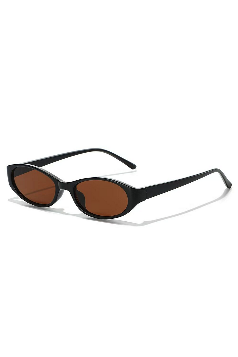 Slim Oval Sunglasses
