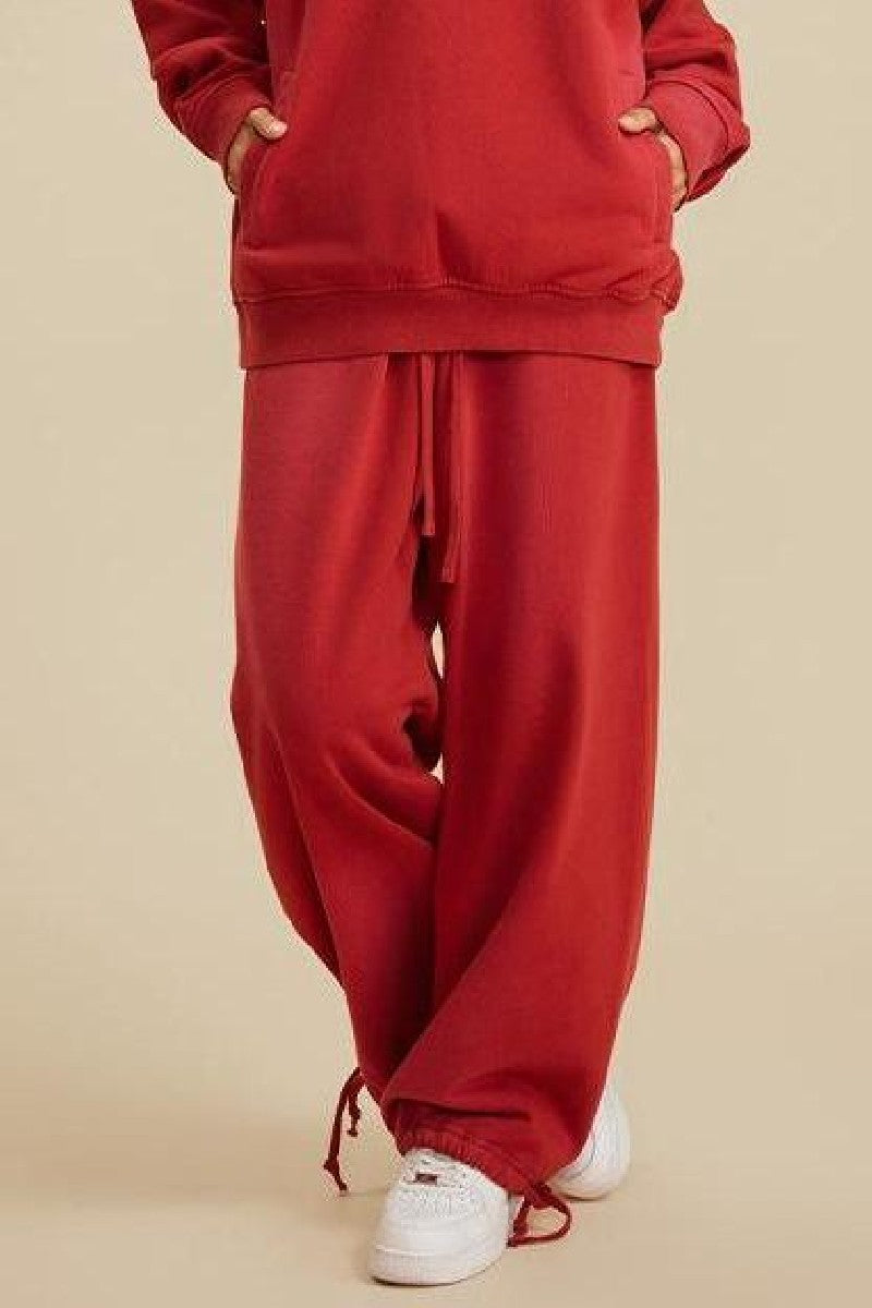 Fleece Gradient Washed Sweatpants