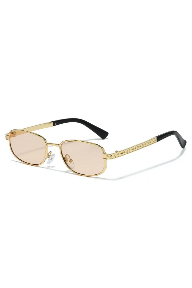 Elegant Printed Temple Sunglasses