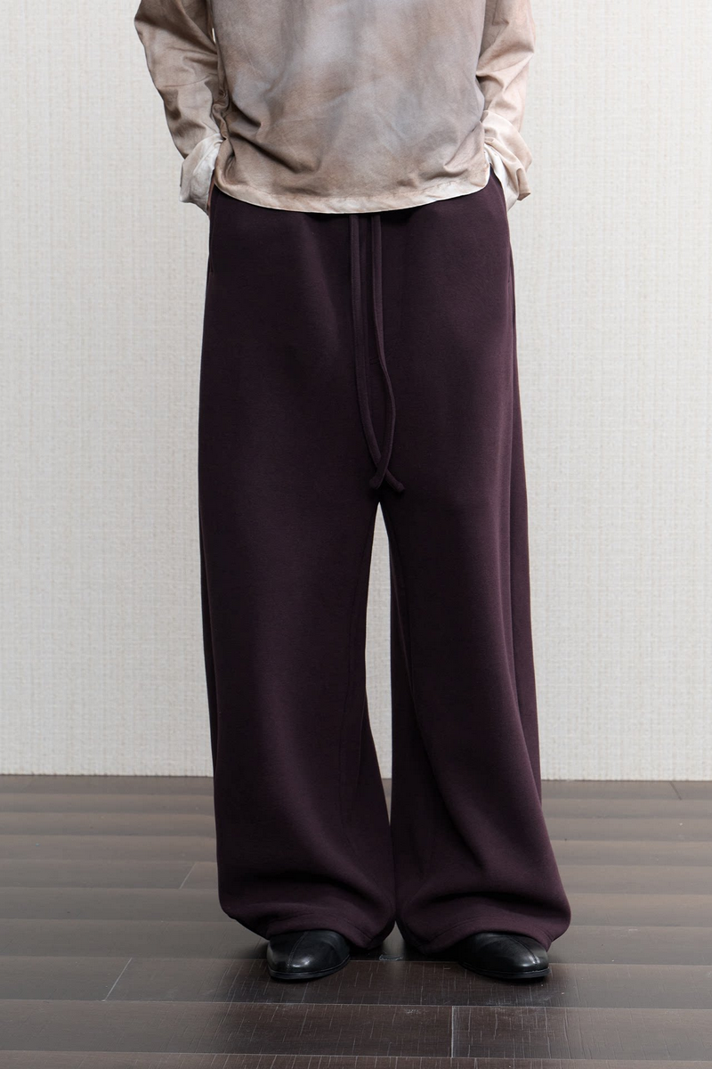 Drop Crotch Fleece Sweatpants