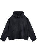 Distressed Washed Hoodie