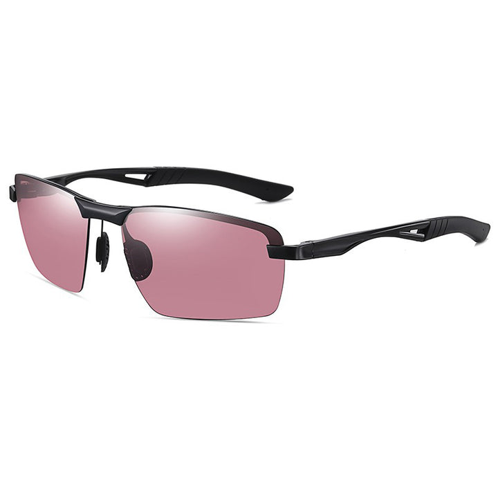 Half Frame Polarized Sport Sunglasses
