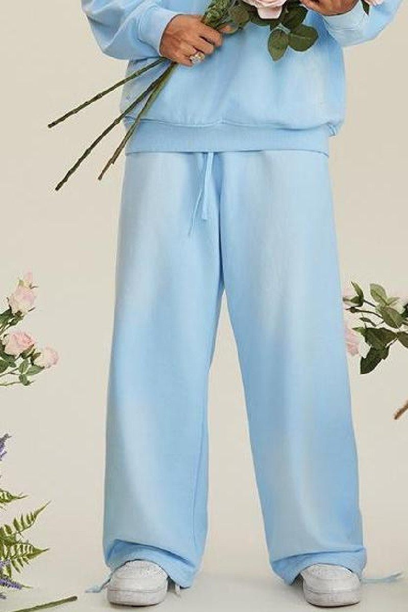 Fleece Gradient Washed Sweatpants